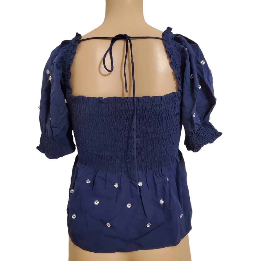 Hill House Jewel Jammie Top (S) - Picture 3 of 6